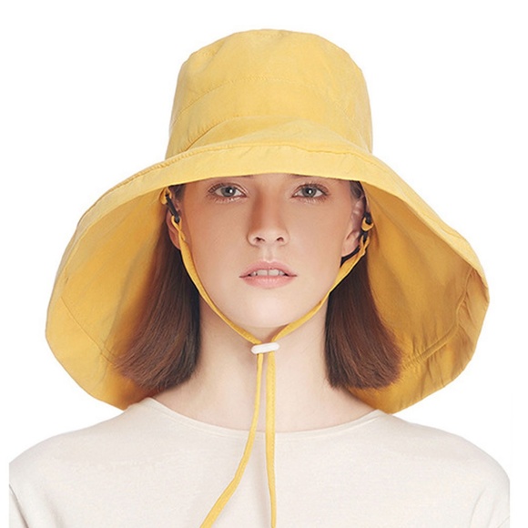 Womens Sun Summer UV Protection Floppy Bucket Hat - Picture 4 of 4